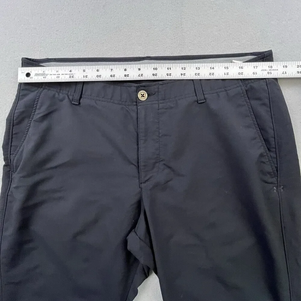 Under Armour Matchplay Golf Pants Men’s 38x34 Black Showdown Performance Stretch